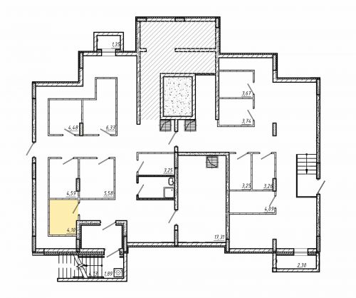 Кладовки, 4.1 м²