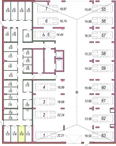 Кладовки, 5.5 м²