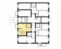 1-комнатная квартира 29,2 м²