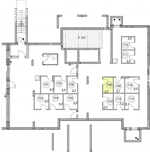 Кладовки, 3 м²
