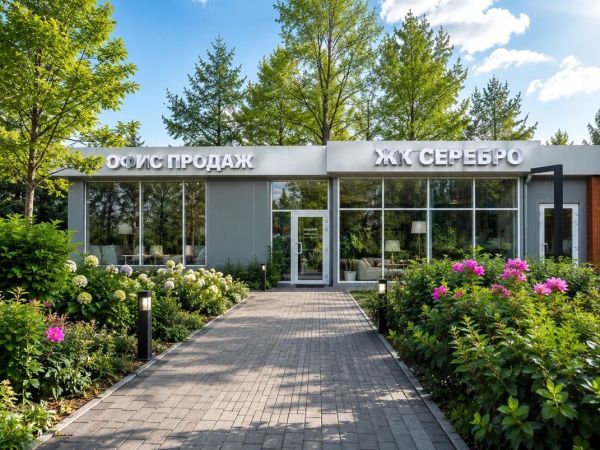 Офис продаж на объекте ЖК «Серебро»