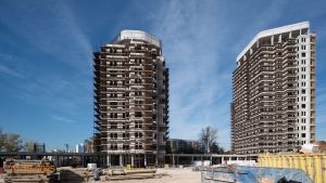 Марк: монолитные работы, кладка стен