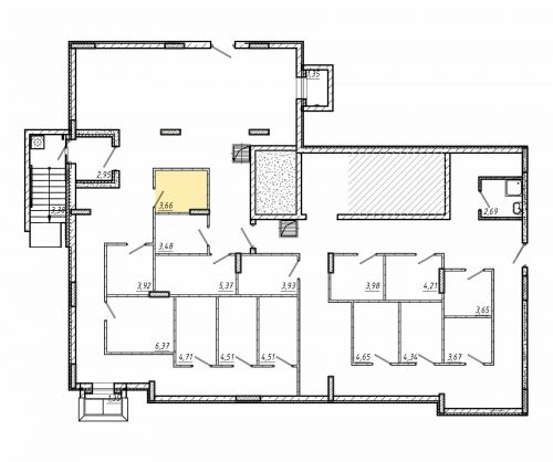 Кладовки, 3.7 м²