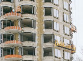 Фасадные работы, монтаж коммуникаций