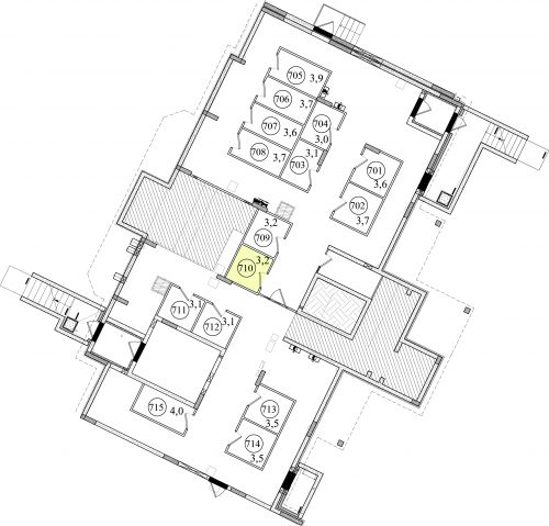 Кладовки, 3.2 м²