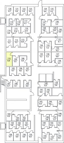 Кладовки, 6.8 м²