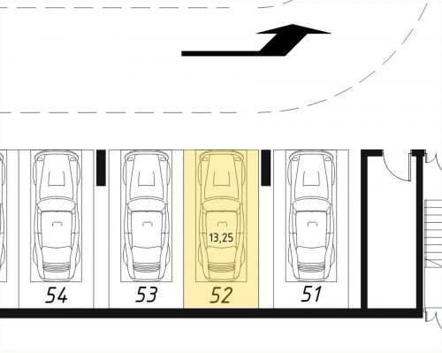 Машиноместа, 13.25 м²
