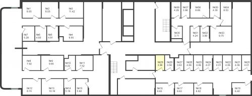Кладовки, 3.96 м²