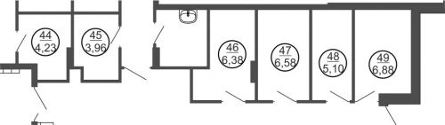 Кладовки, 4 м²