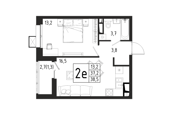 евроформат до 38.5