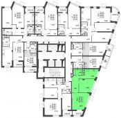 2-комнатная квартира 63,06 м²