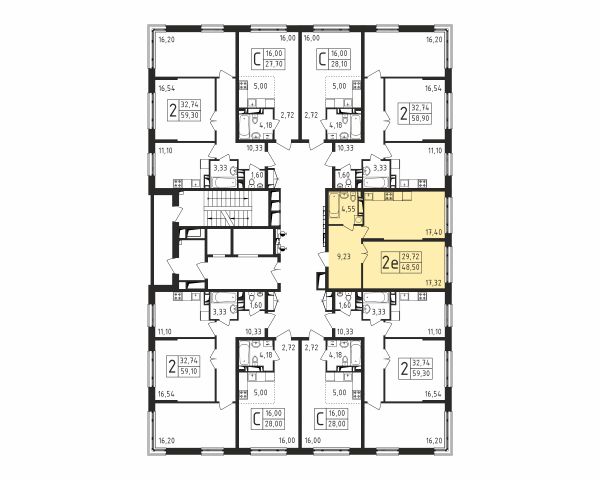 1 комната до 48.5