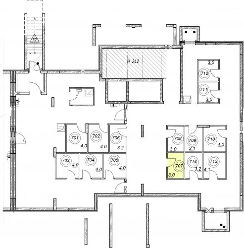 Кладовки, 3 м²