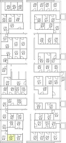 Кладовки, 3.4 м²