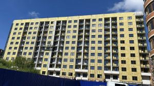 Корпус 8: Фасадные работы, благоустройство