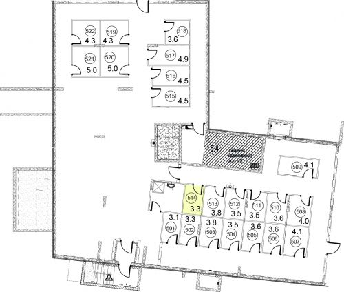 Кладовки, 3.3 м²