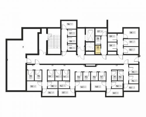 Кладовки, 1.9 м²
