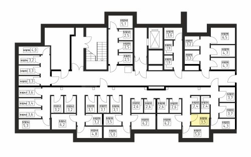 Кладовки, 3.5 м²