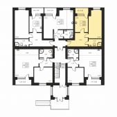 1-комнатная квартира 37,9 м²