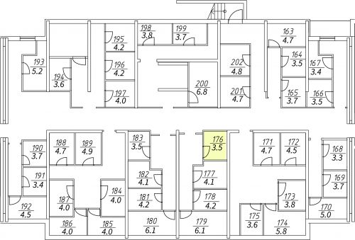 Кладовки, 3.5 м²