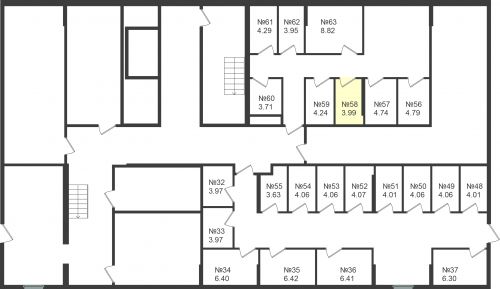 Кладовки, 3.99 м²