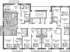 1-комнатная квартира 34,1 м²