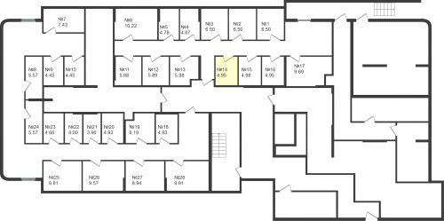 Кладовки, 4.95 м²