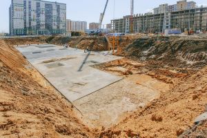 Корпус 12: устройство фундамента
