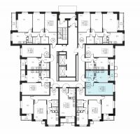1-комнатная, квартира, 38.5 м²