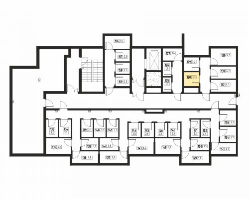 Кладовки, 3.3 м²