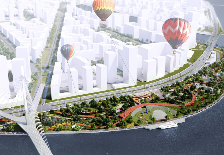 На набережной Марка Шагала создадут плавучий спа-центр