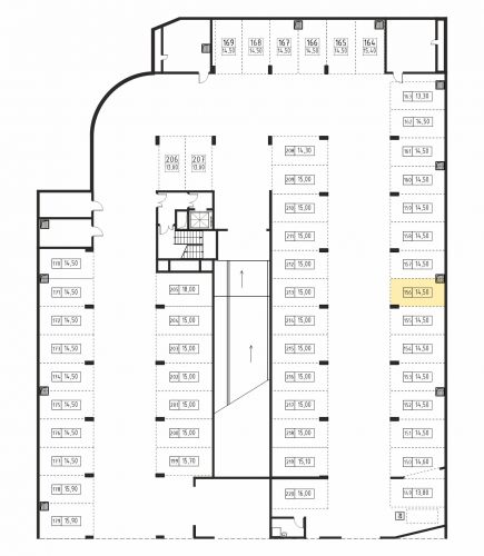 Машиноместа, 14.5 м²