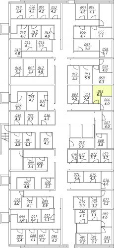 Кладовки, 6.8 м²