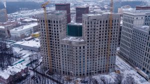Монолитные работы, остекление