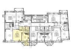 1-комнатная квартира 35,5 м²