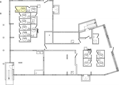 Кладовки, 3.3 м²
