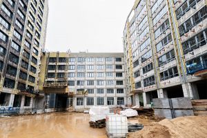 Фасадные работы, монтаж коммуникаций