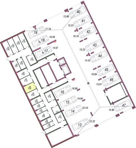 Кладовки, 6.1 м²