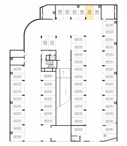 Машиноместа, 14.5 м²