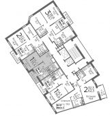 1-комнатная квартира 35,5 м²