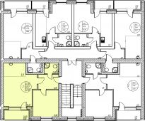 2-комнатная квартира 39,4 м²