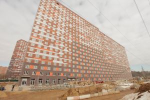 Корпус 24а: фасадные работы