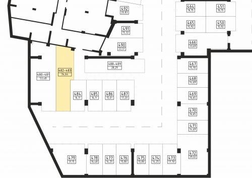Машиноместа, 15.01 м²