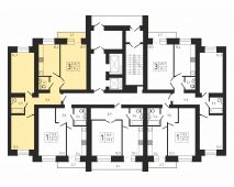 3-комнатная квартира 71,4 м²