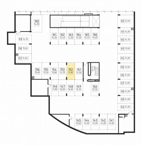 Машиноместа, 13.8 м²