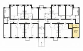 1-комнатная квартира 18,2 м²