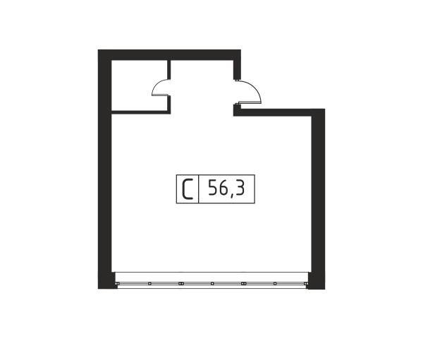 Студия до 56.3