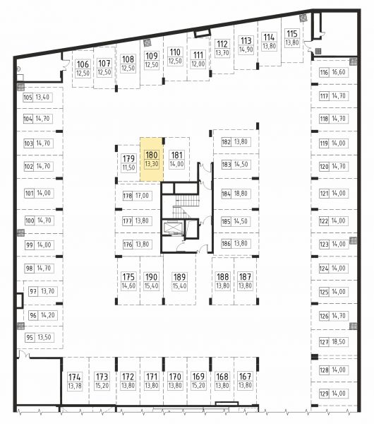 Машиноместа до 13.3