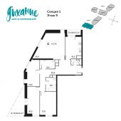 4-комнатная квартира 141,6 м²
