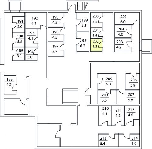 Кладовки, 3.3 м²